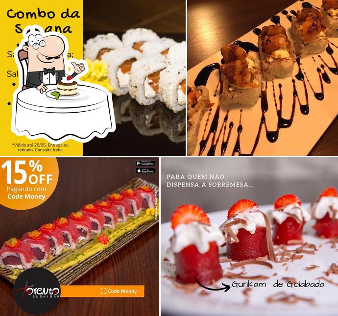 Torento Sushi Bar sirve gran variedad de dulces