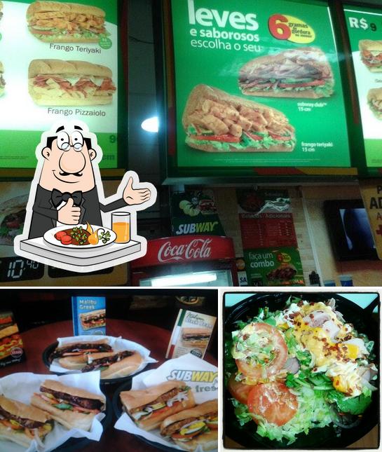 Comida em Subway