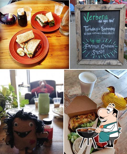Изображение кафе "Verbena Eat Right Now"