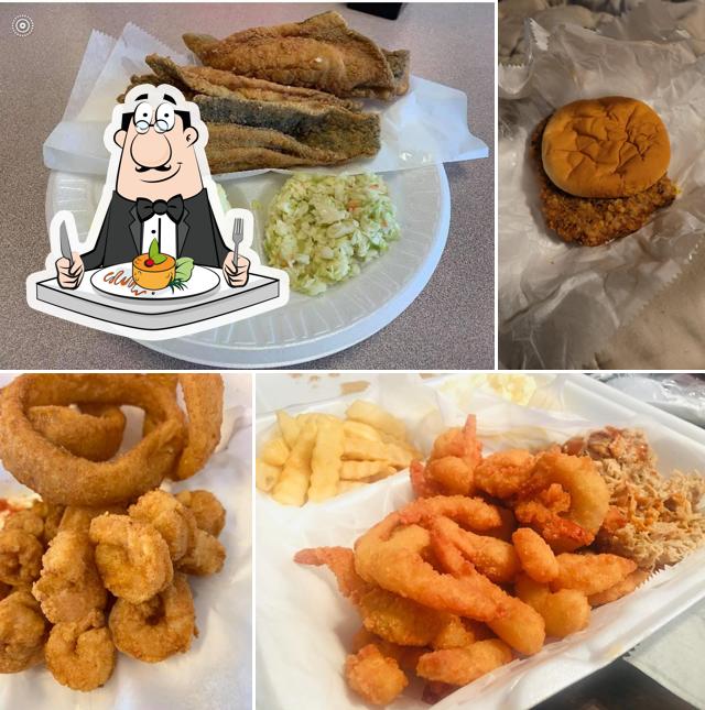 Calamares fritos en White Swan BBQ & Fried Chicken@ Wilsons Mill’s