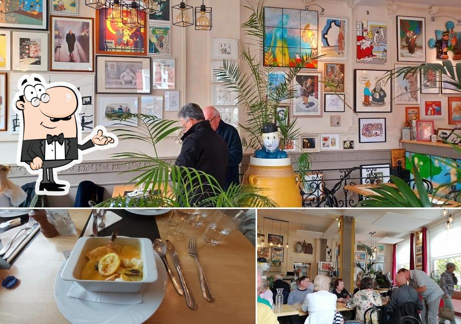 L’image de la intérieur et nourriture concernant Faubourg St Antoine restaurant