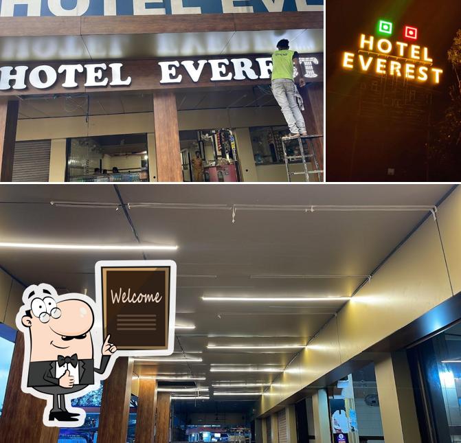 See this pic of HOTEL EVEREST