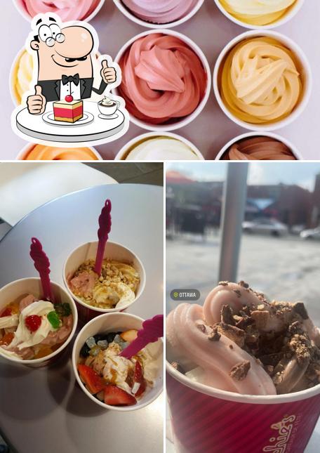 "Menchie's" предлагает большое количество десертов