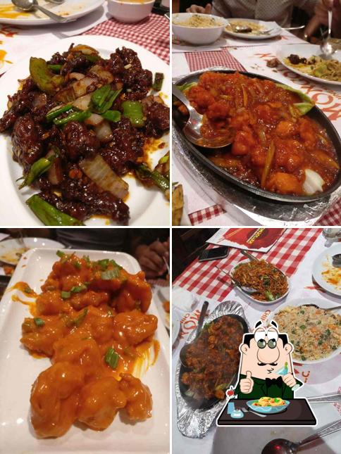 Platos en Mongolian Chinese Restaurant