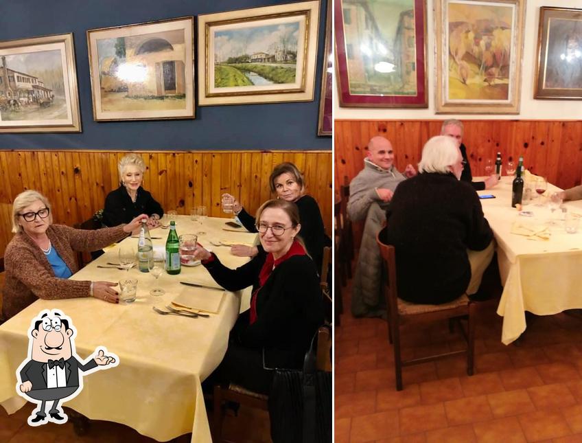 Gli interni di Trattoria Da Procida