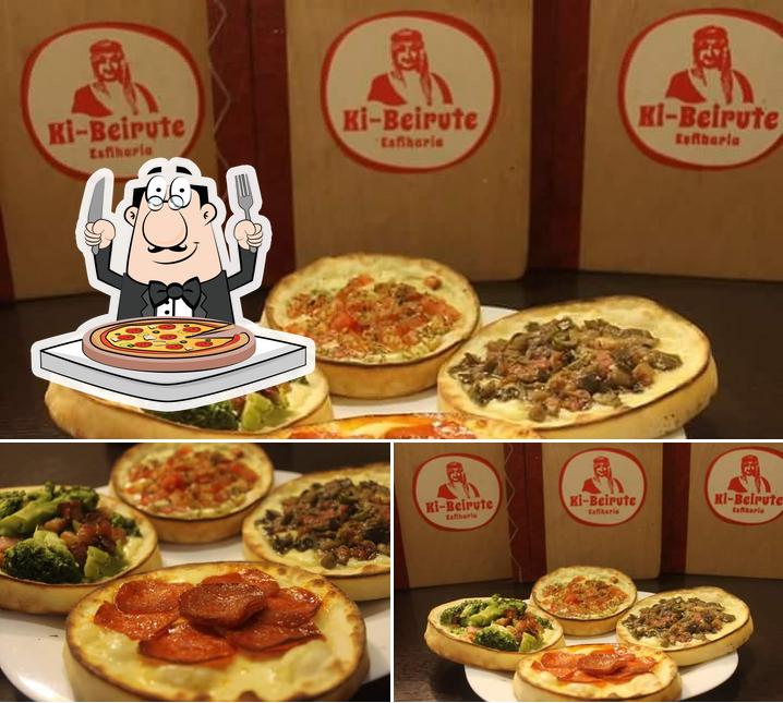 Peça pizza no Ki-Beirute Esfiharia Centro