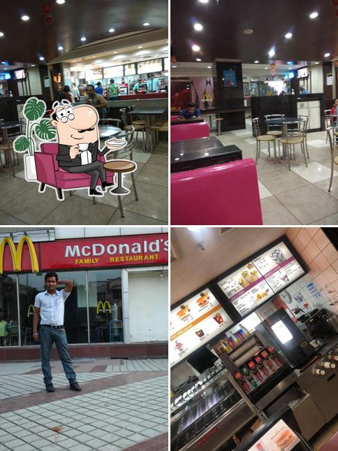 Check out how McDonald's Shalimar Bagh looks inside