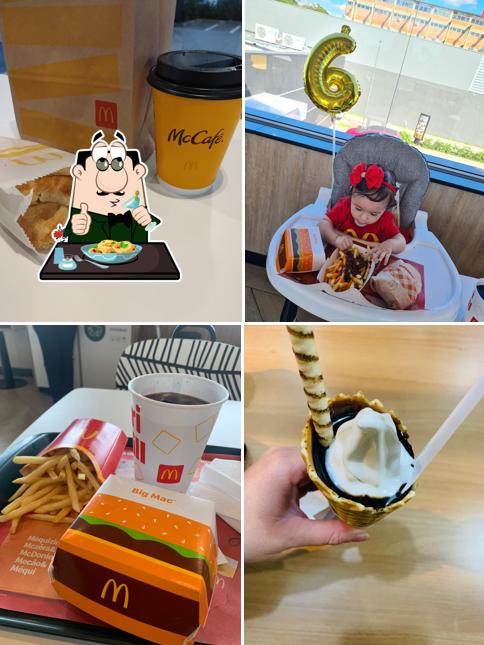 Platos en McDonald's