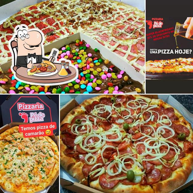 Escolha pizza no Pé de Pizza