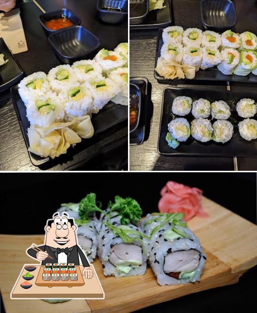 Tómate uno de sus diferentes tipos de sushi