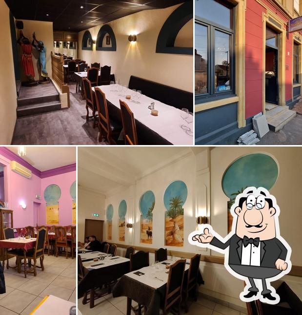 L'intérieur de Restaurant Le Maghreb