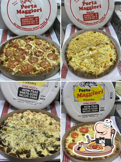 Escolha pizza no Pizzaria Porta Maggiori Pizza Delivery