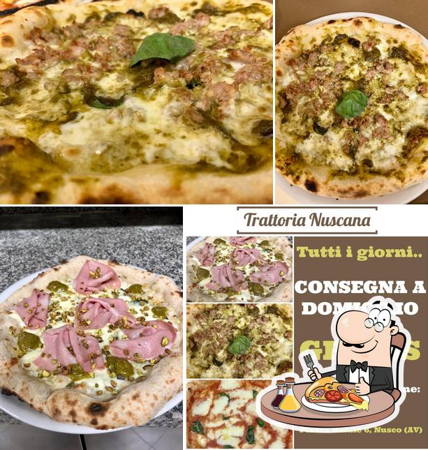 Prenez des pizzas à Trattoria "Nuscana"