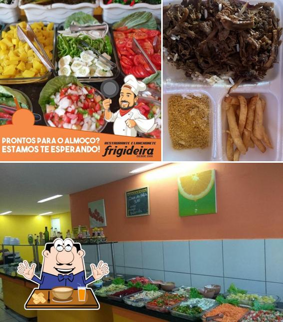 Comida em Restaurante Frigideira