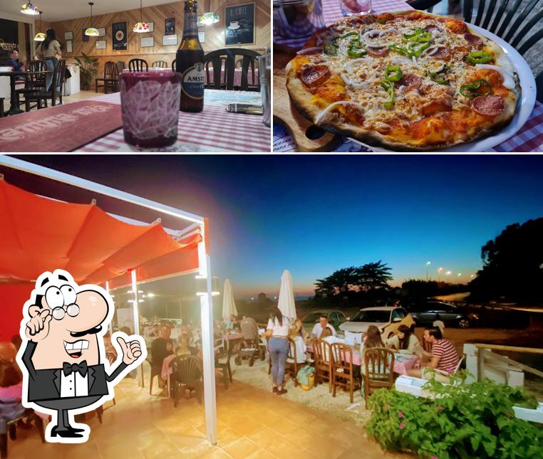 Помимо прочего, в O Mamma Mia Restaurante Italiano en Zahara de los Atunes есть внутреннее оформление и пицца