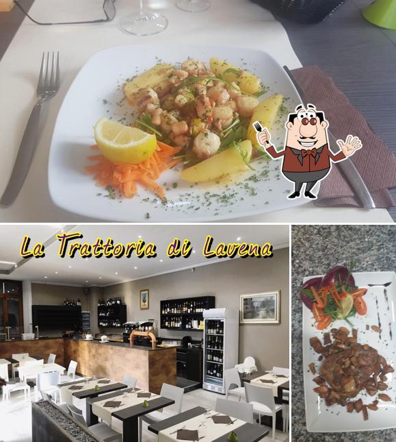 La Trattoria di Lavena se distingue par sa nourriture et intérieur