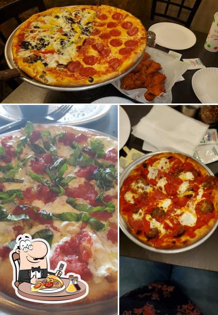 Get pizza at Stefano’s Pizza Express