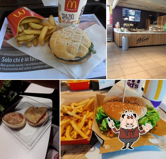 Hamburguesa en McDonald's Colonnella
