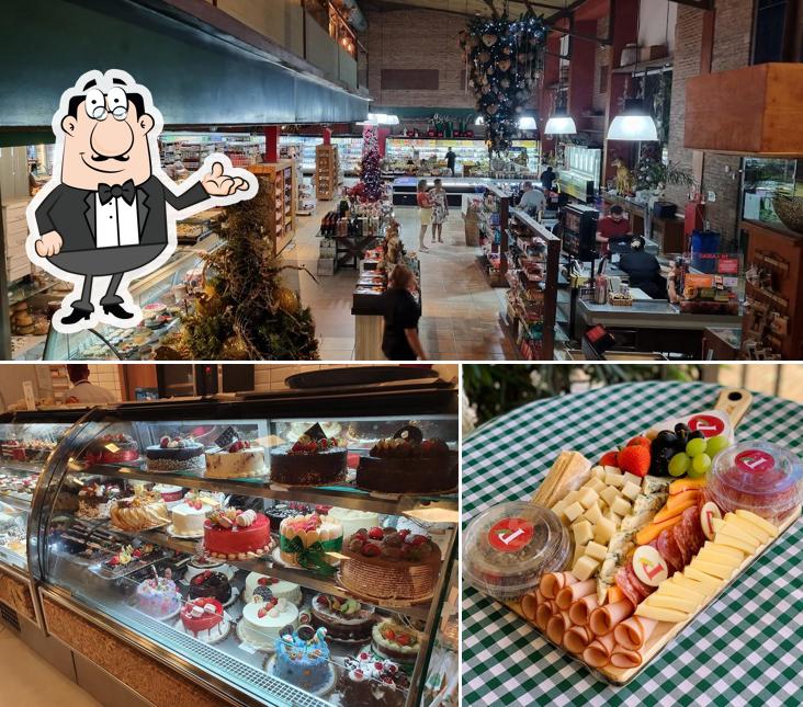 O interior do Padaria Portugália