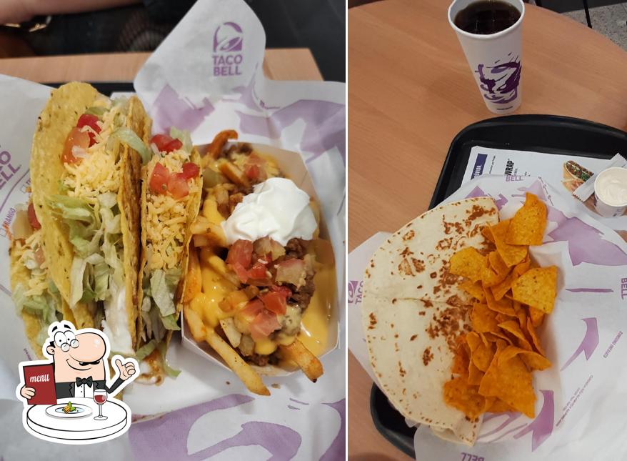 Comida em Taco Bell