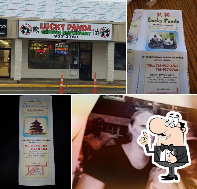 Here's a picture of Lucky Panda Chinese Restaurant