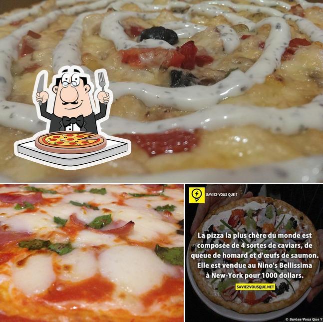 Commandez de nombreux genres de pizzas