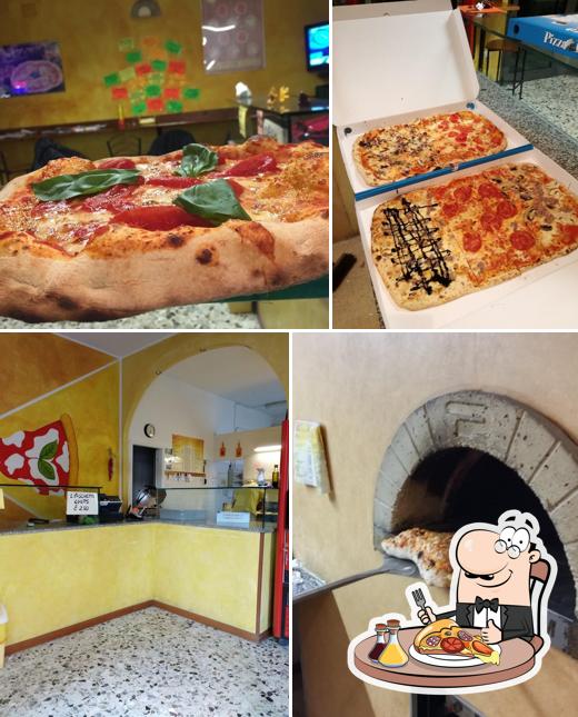 Prenditi una pizza a Pizzeria Re Sole Di Ghidoni Paola E C S N C