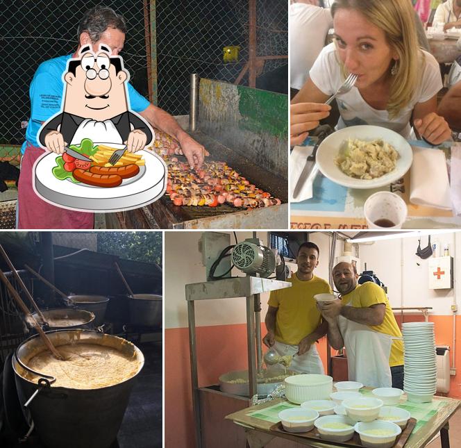 Cibo al Festa della Taragna
