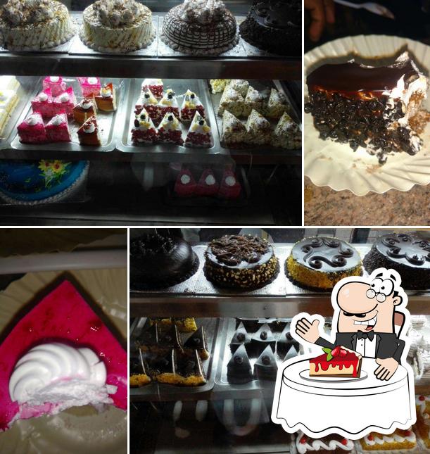 K & C Bakers & Confectioners serves a number of desserts