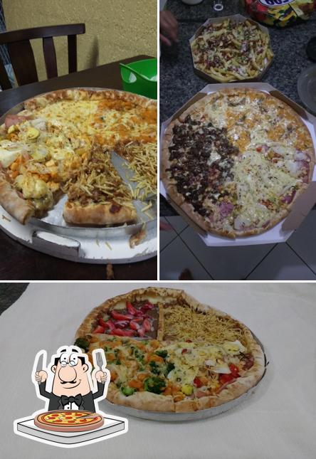 Experimente pizza no Mega Pizza