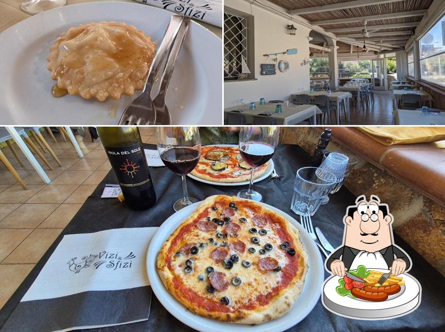 La immagine della cibo e interni di Vizi e Sfizi