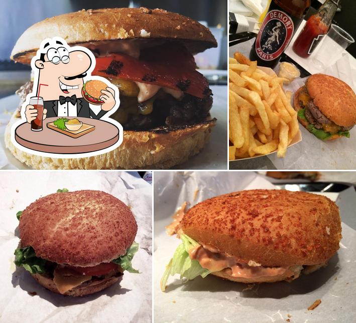 Get a burger at Hamler's Burgery