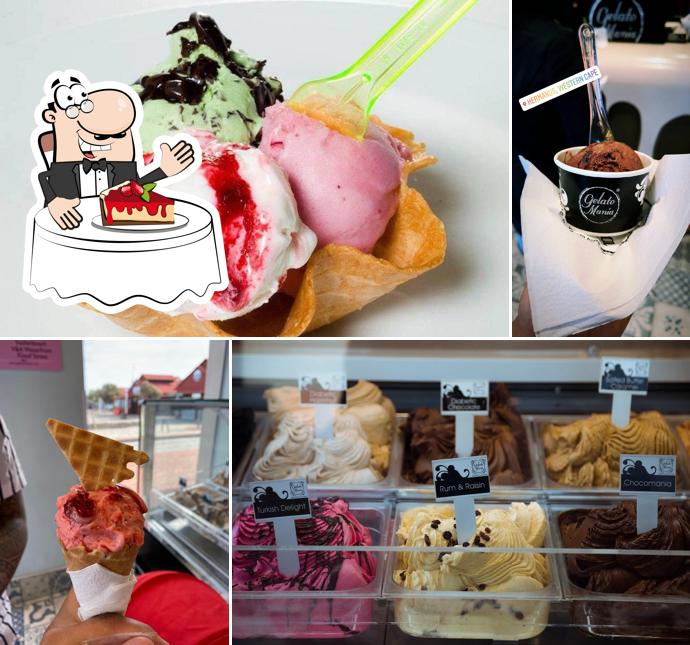 "Gelato Mania Hermanus" предлагает большой выбор десертов