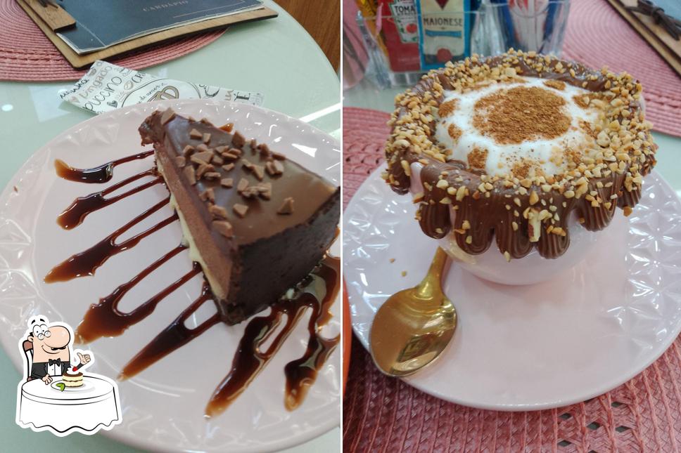 Peça uma das opções doces