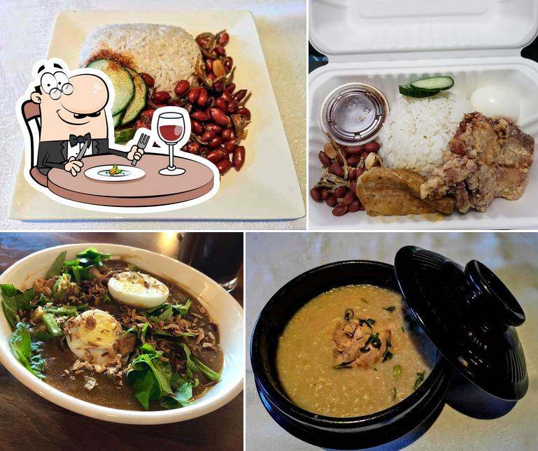 Platos en Shiok Singaporean Cuisine
