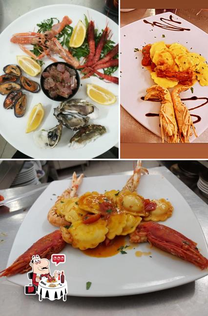 Ordina la cucina di mare a Vesuvio 3 Ristorante Pizzeria Calimera