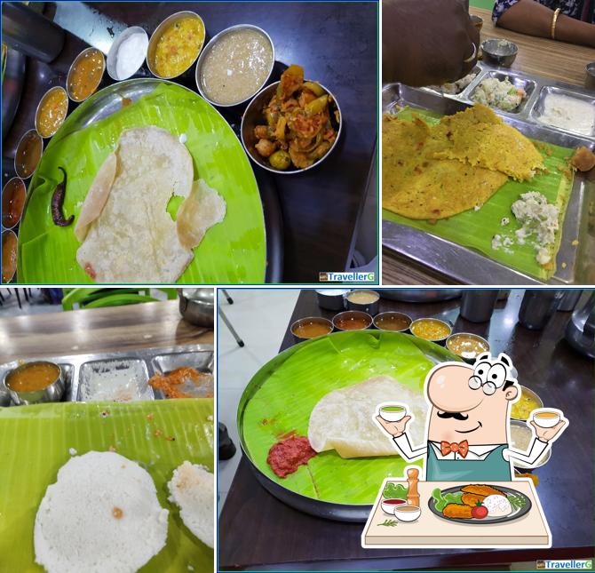 Food at Namma Veedu Vasanta Bhavan