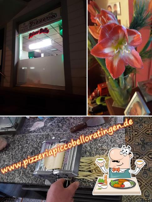 The photo of food and interior at Pizzeria Picco Bello