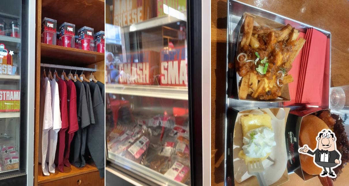 Gli interni di Meat Crew - Viale Bligny