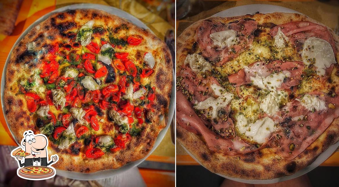 Prenditi tra le svariate varianti di pizza