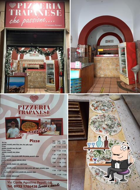 L'intérieur de PIZZERIA TRAPANESE