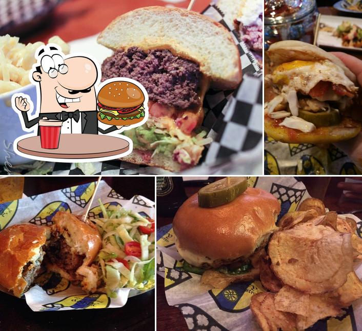 Try out a burger at The Alley at Abbey Burger Fed