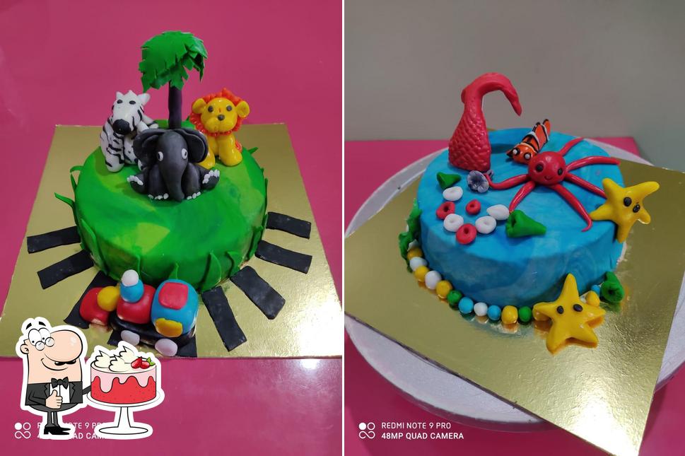 7th heaven cake shop puttur 100%pure veg cakes and desserts #butterscotch  flvr #butterscotchcake #birthdaycakeideas #putturfriends… | Instagram
