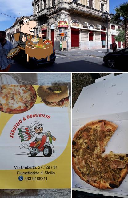 La immagine di cibo e esterno da Pizzeria Bledi