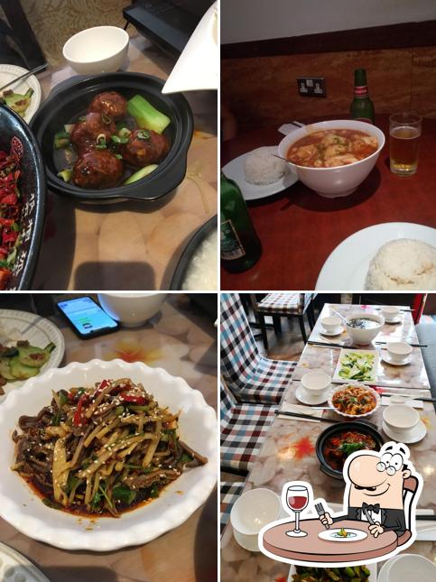Food at Famous Sichuan
