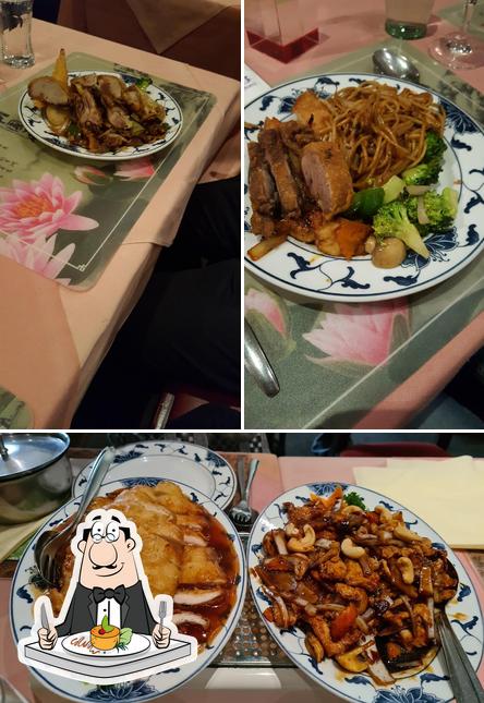 Gerichte im Chinarestaurant Peking