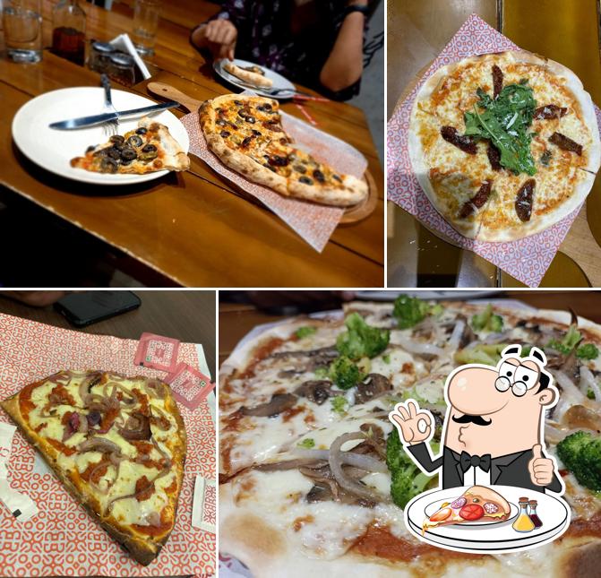 Order pizza at ciro's pizzeria