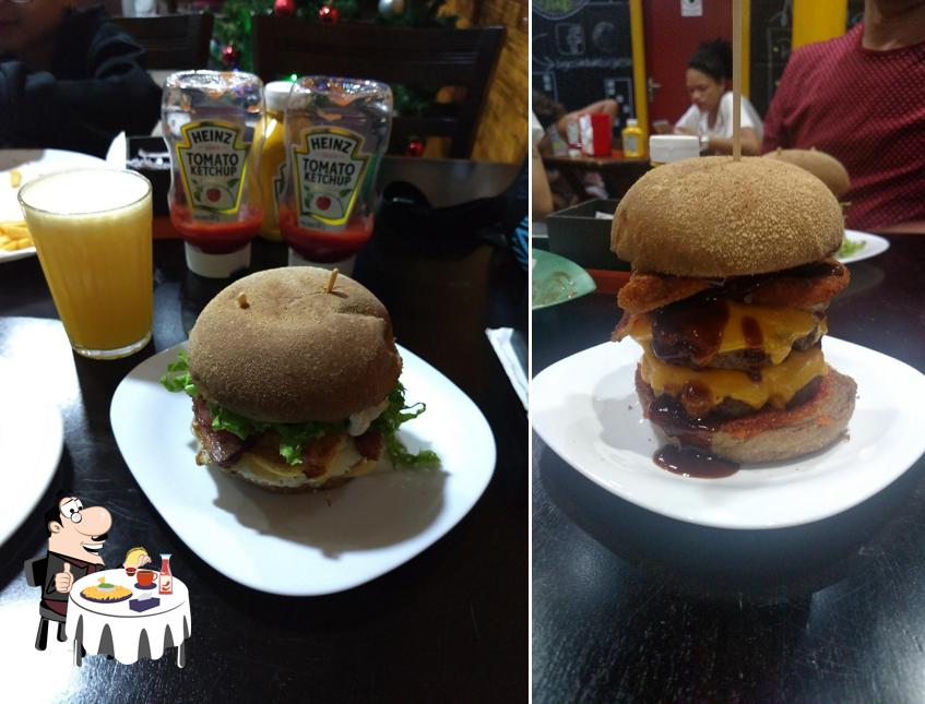 Delicie-se com um hambúrguer no BigSan Hamburgueria Artesanal