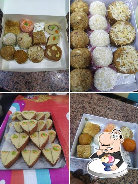 Gokul Sweets provides a variety of sweet dishes