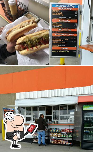 See this image of Home Depot Hot Dog Cart